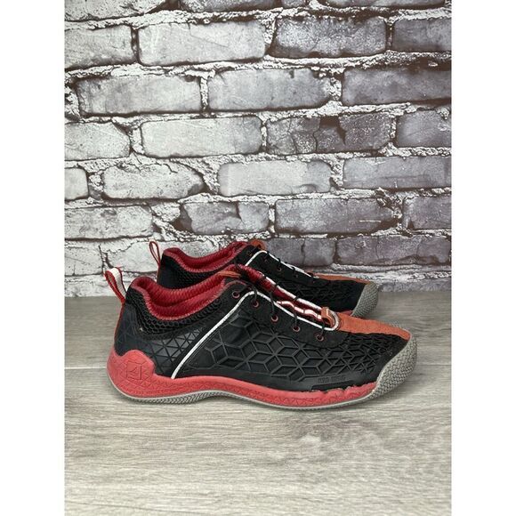 Sperry Top-Sider Searacer Plus GripX3 Black Red Synthetic Shoes Women 8M US/39EU - Picture 1 of 16